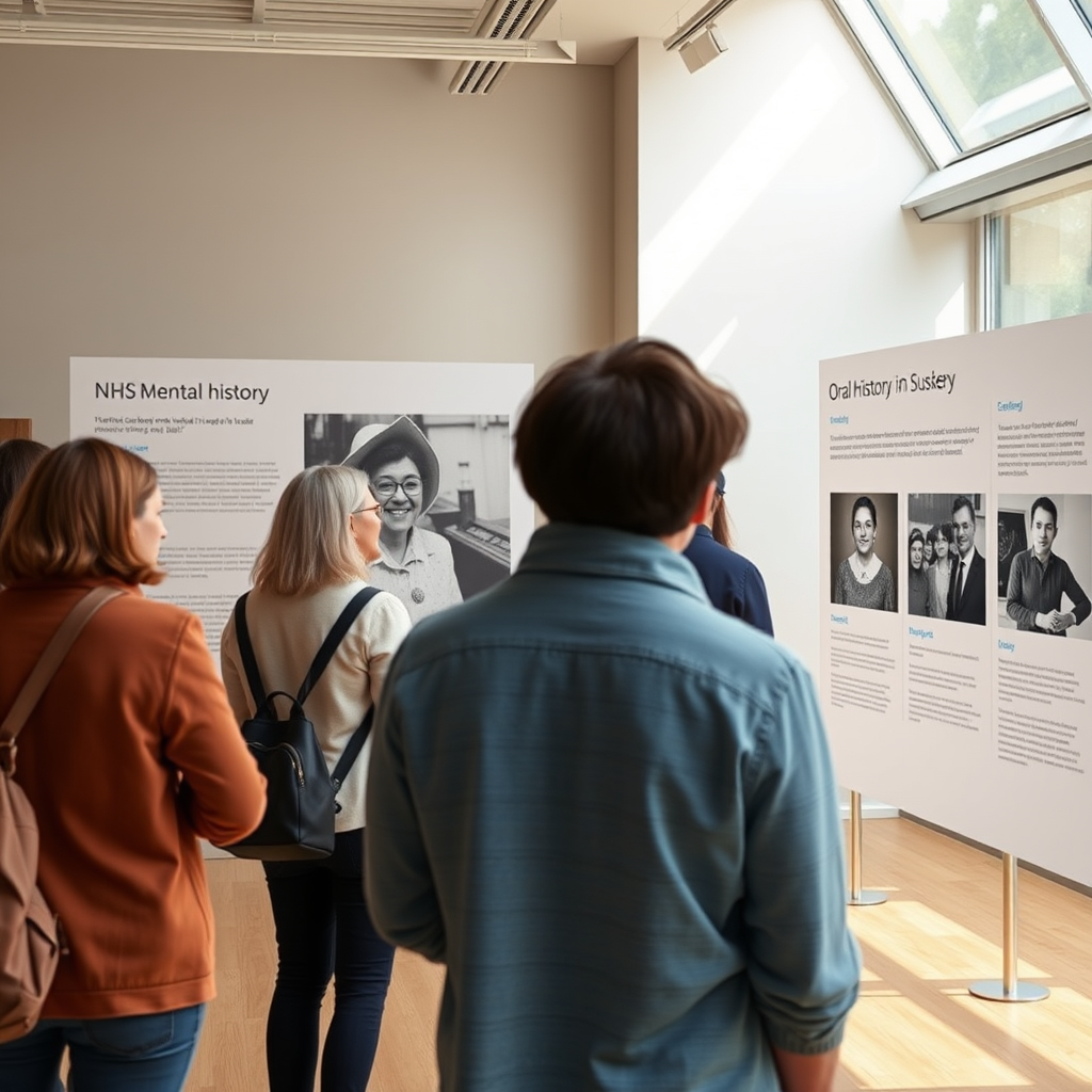 New exhibition shares real-life NHS mental health stories